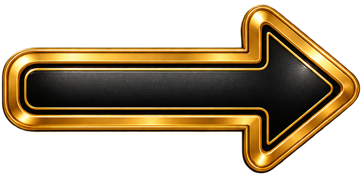 Gold and black action label stickers - Image 3