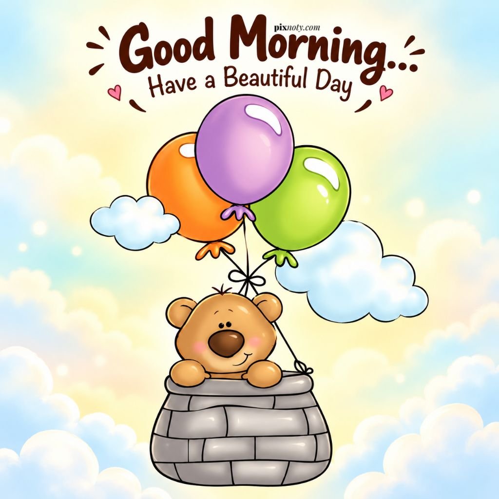 Good Morning Balloon Bear