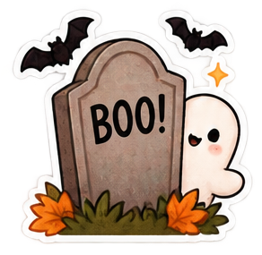 Kawaii halloween sticker set - Image 3