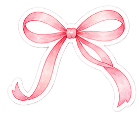 Pink Watercolor Decorative Floral Stickers - Image 3