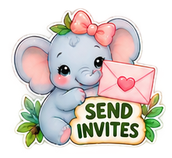 Safari Party Planner Sticker Pack – Cute Animal Birthday & Party Planning Stickers - Image 3
