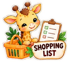 Safari Party Planner Sticker Pack – Cute Animal Birthday & Party Planning Stickers - Image 2