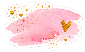 Pink Watercolor Decorative Floral Stickers - Image 2