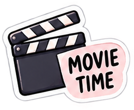 Pastel Movie Watchlist Sticker Pack – Digital Planner Stickers - Image 5