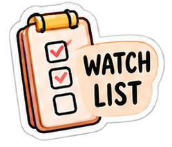 Pastel Movie Watchlist Sticker Pack – Digital Planner Stickers - Image 2